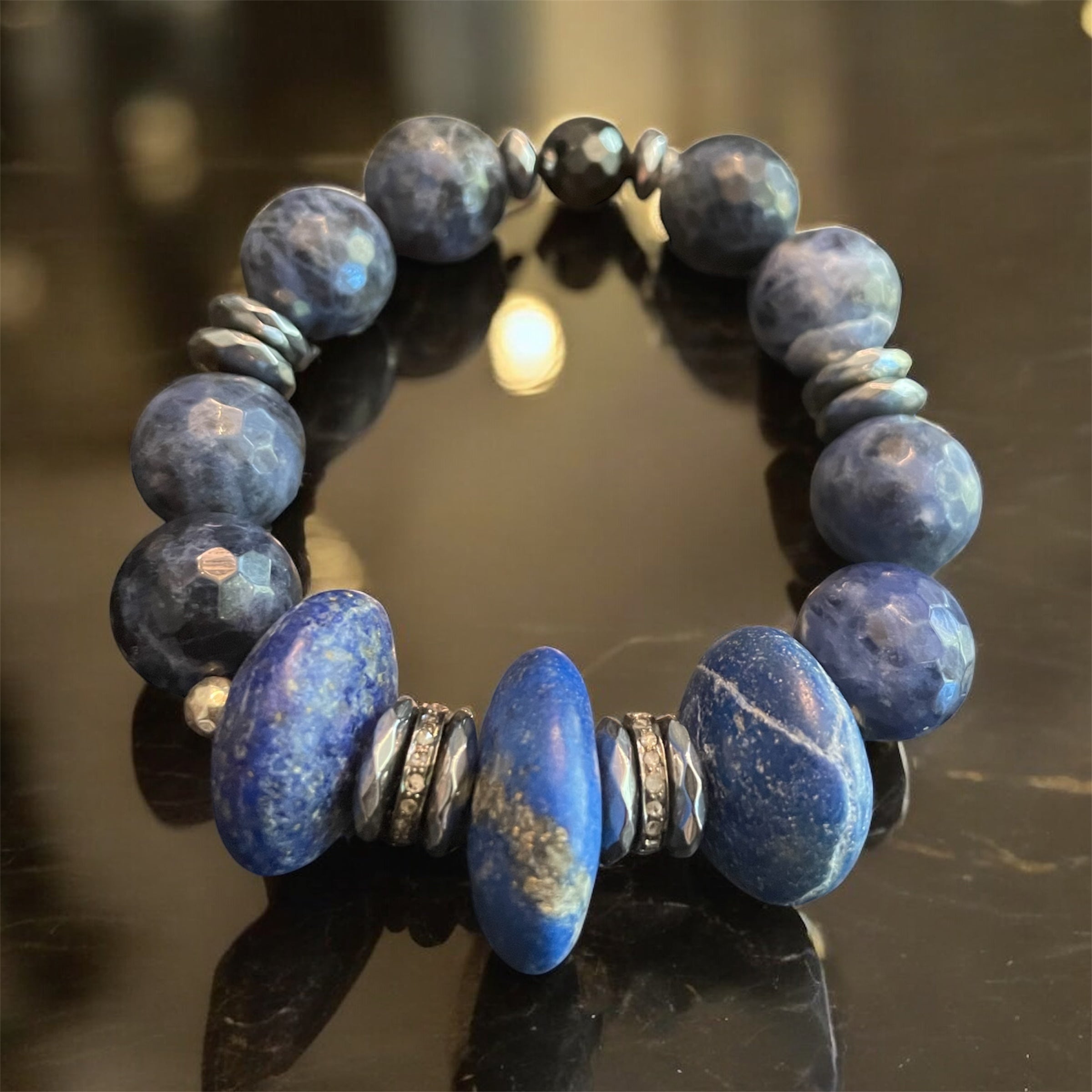 Sodalite and Diamonds
